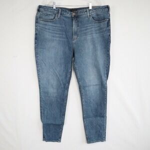 Silver Jeans Womens 20/29 High Note Skinny 5-Pocket Stretch Flex Denim Blue